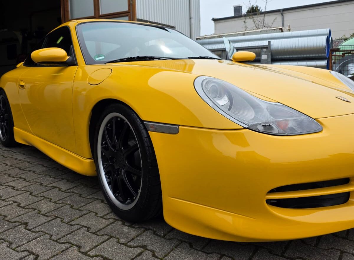Porsche 911 versiegelt
