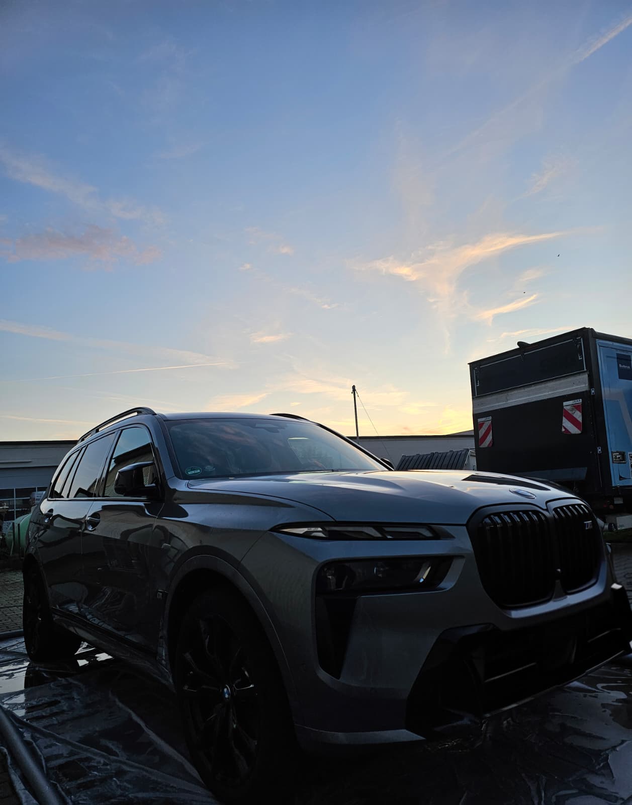 BMW X7 poliert