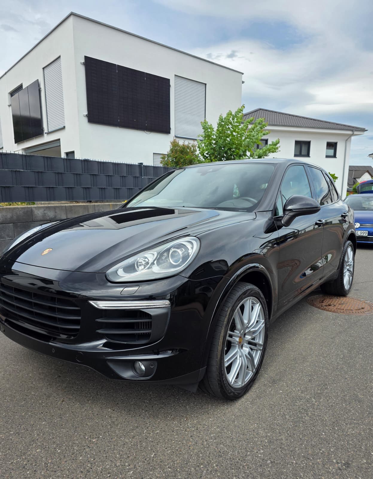 Porsche Cayenne außen aufbereitet