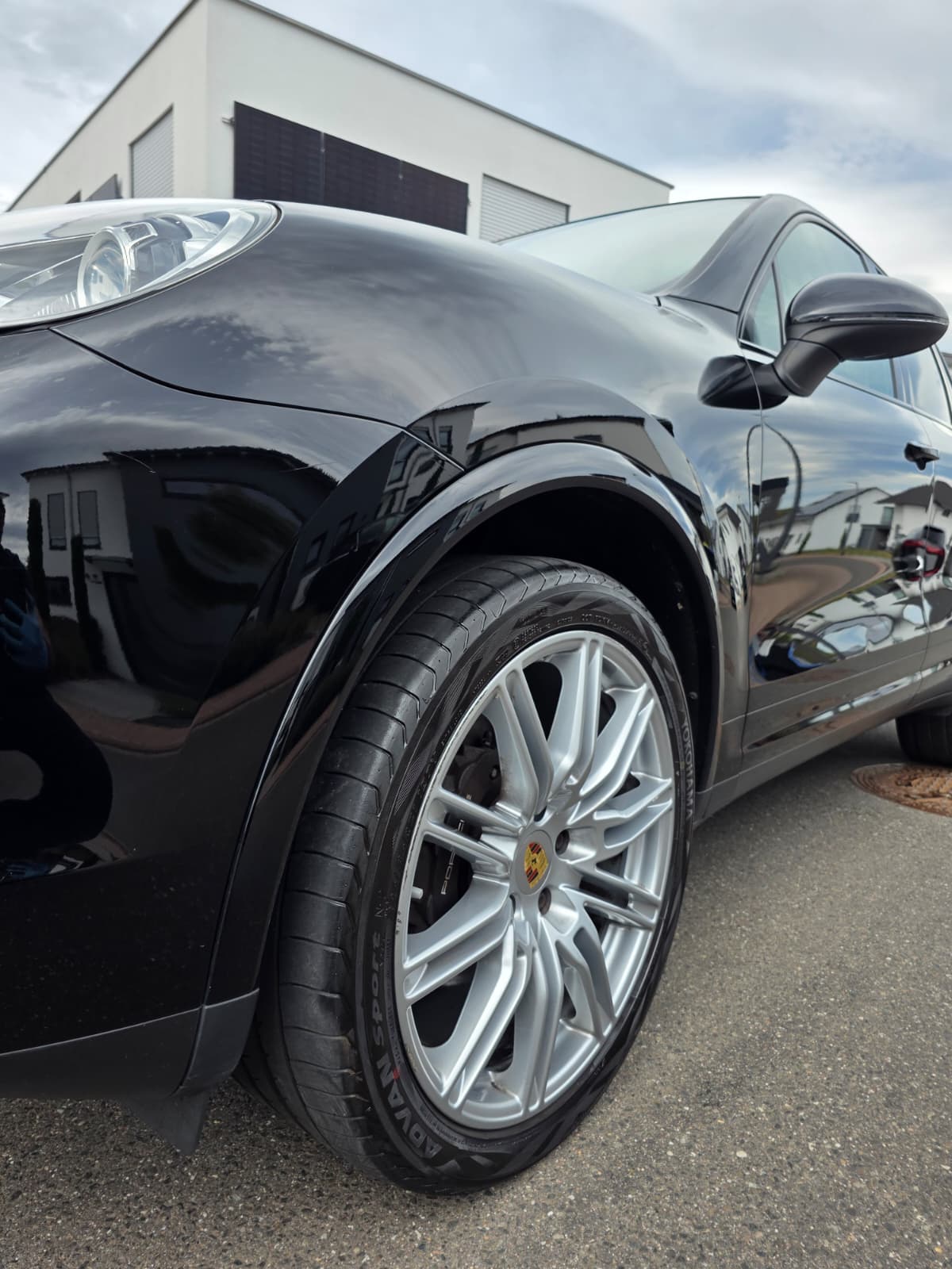 Porsche Cayenne Felgen gereinigt